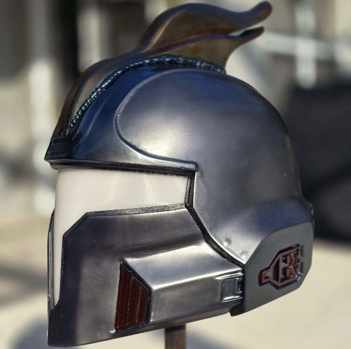Custom video game helmet