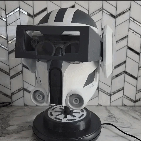 Custom movie helmet