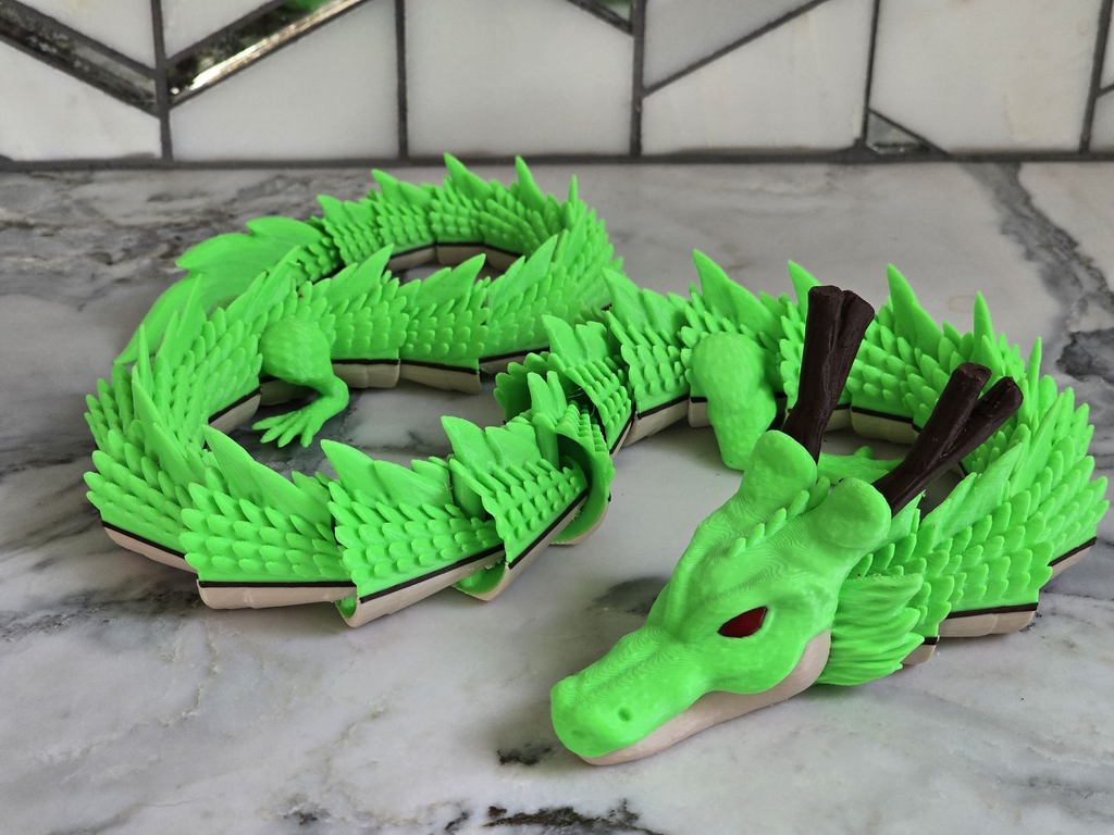 Medium Multi-Color Dragon