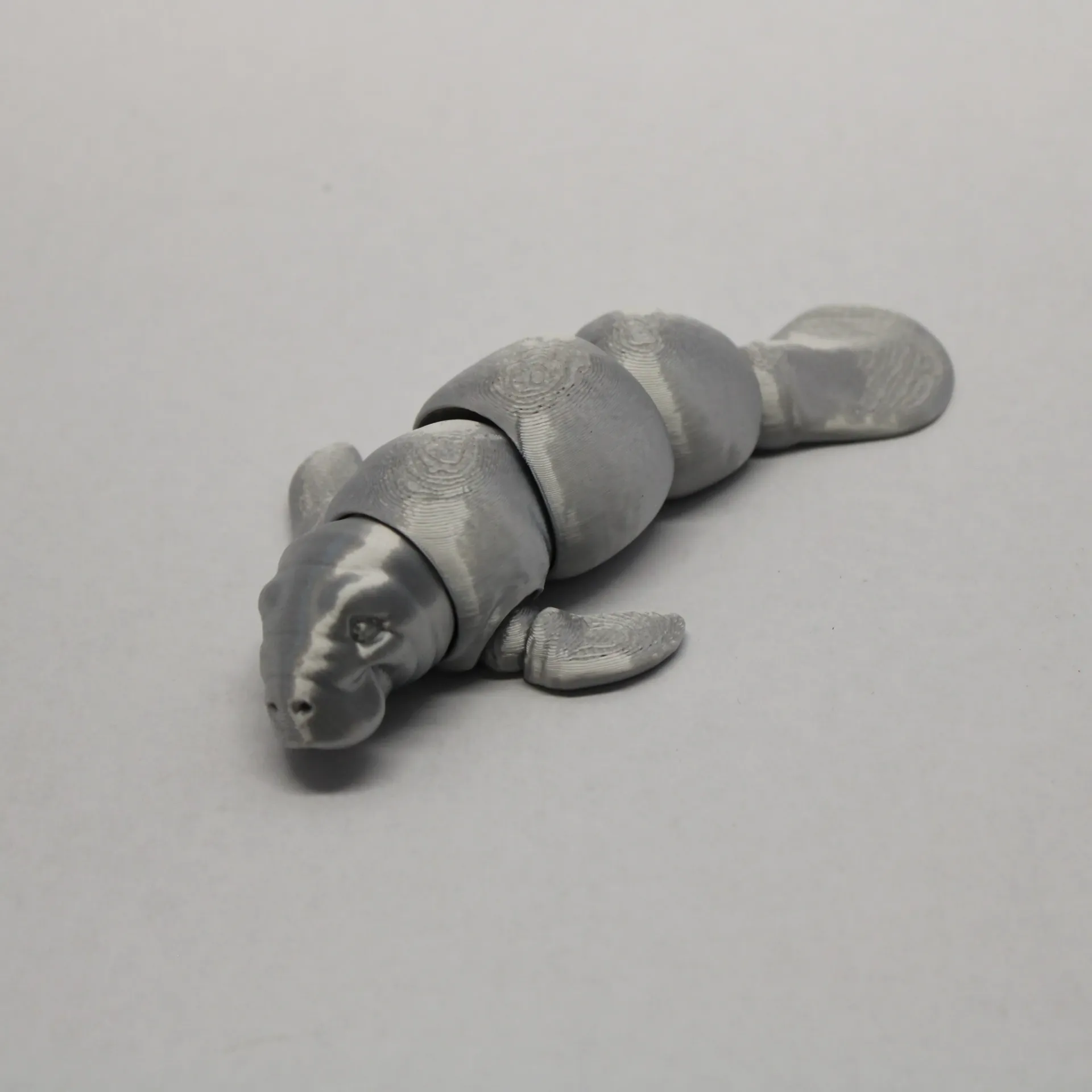 Small Flexi-Manatee (White)