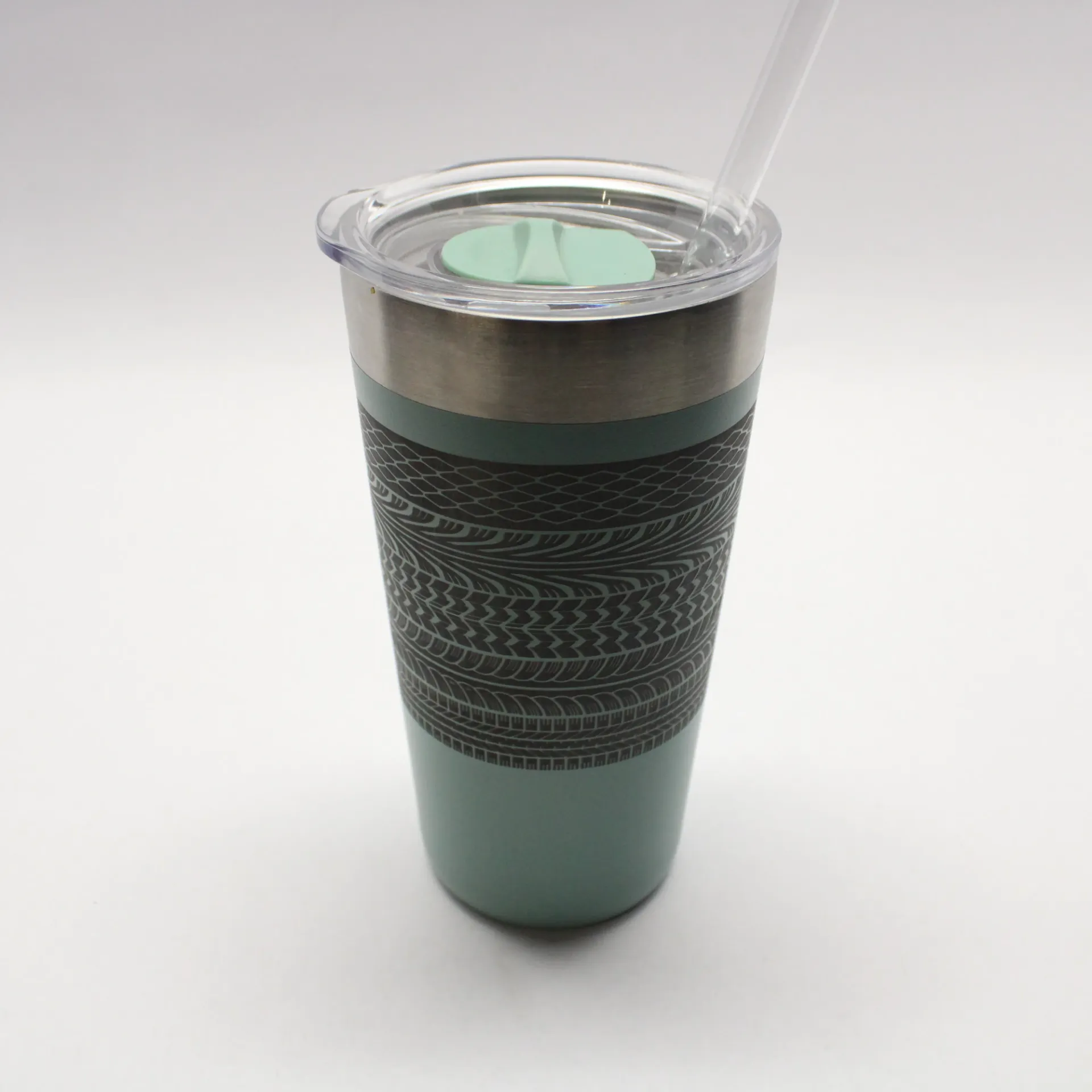 20oz Custom Etched Tumbler (White)