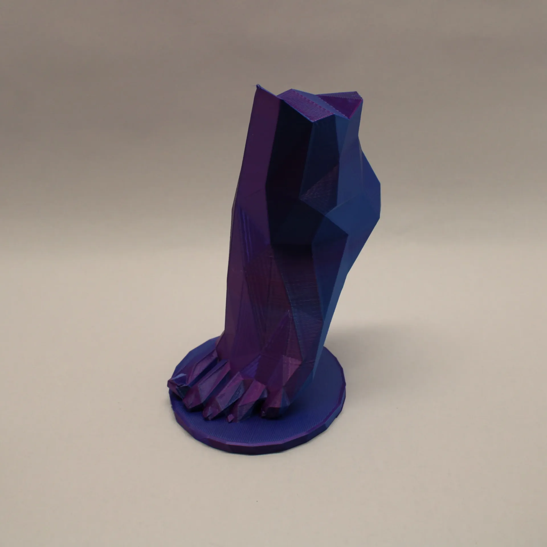 Polygonal Hand Collection - Anklet Foot Display